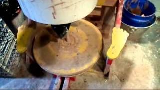 Mike Jones Homemade potters wheel
