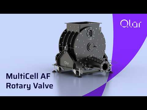 For Circular Economy Industry: Alternative Fuels Cement & Recycling - The MultiCell AF Rotary Valve