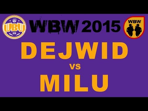 Video thumbnail for Eliminacje 2015: Dejwid vs. Milu