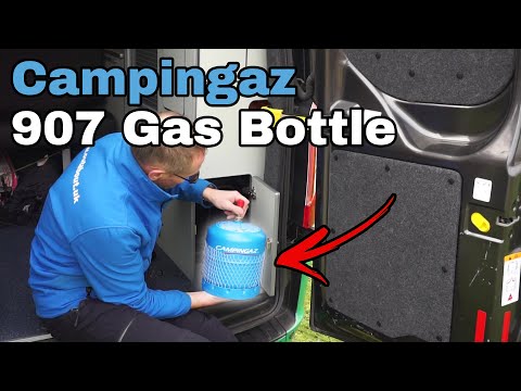How to fit a Campingaz 907 Gas Bottle into your Campervan!
