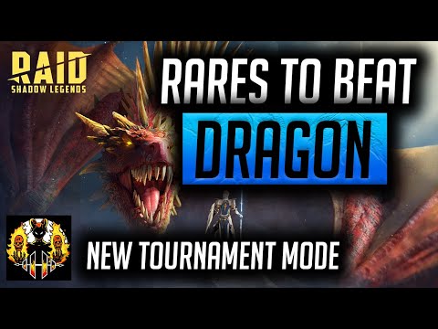RAID: Shadow Legends | Rares to beat Dragon 20 | New Tournament mode coming!