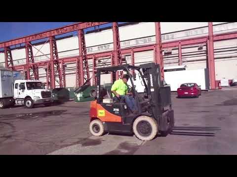 2012 DOOSAN G25P-5 FORKLIFT - Load scale system