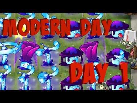 Plants vs Zombies 2 Modern Day Epic Hack - Day 1 - The Beginning of New Hack