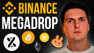 ПОШАГОВАЯ ИНСТРУКЦИЯ ПО БИНАНС МЕГАДРОП (2026) BINANCE MEGADROP ДЛЯ НОВИЧКОВ ОБУЧЕНИЕ