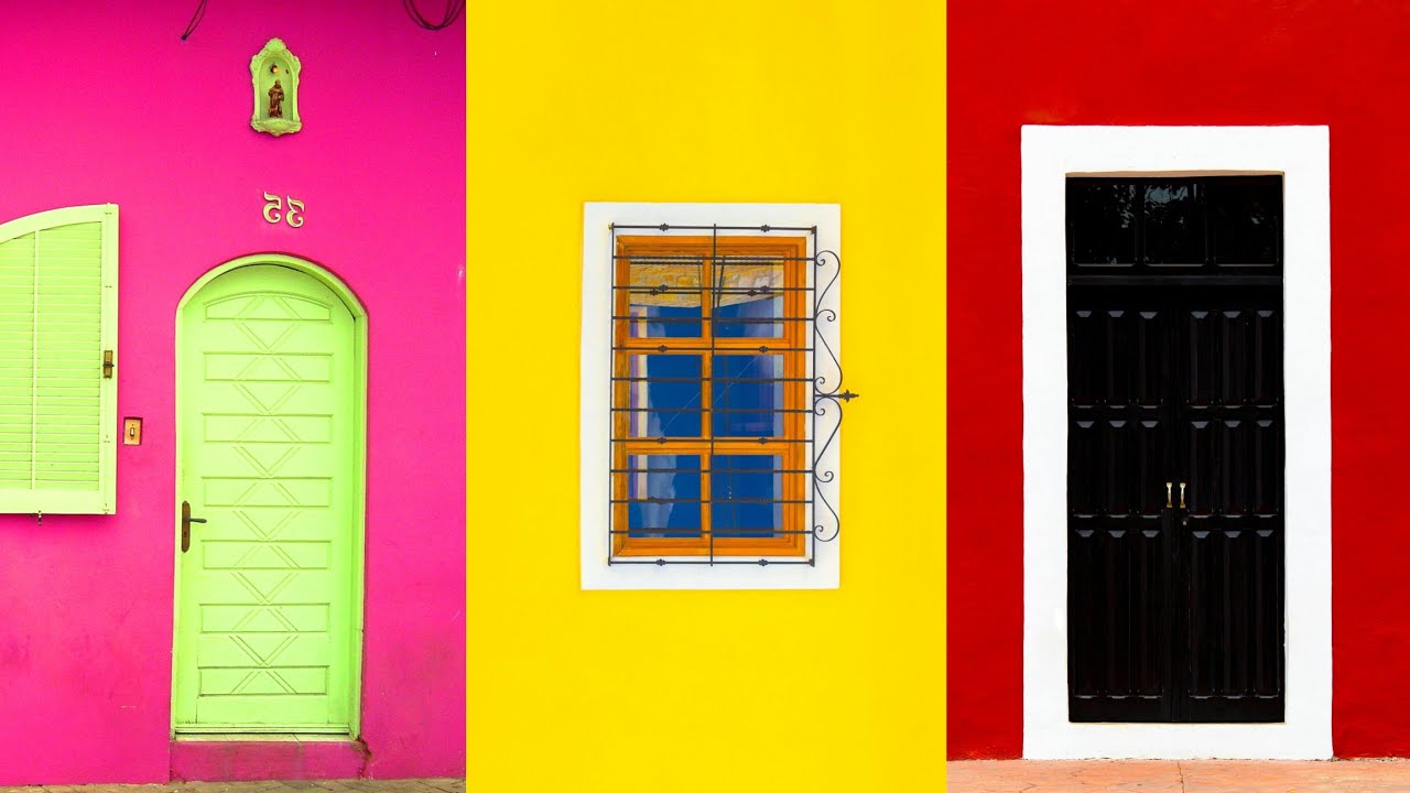 Fachadas de casas Coloridas | colores para pintar la casa