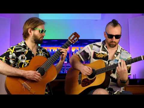 1080p   Sonic Mania   Studiopolis Zone Act 1   AcousticClassical Guitar Cover   Super Guitar Bros