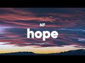 NF HOPE Lyrics