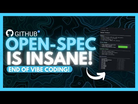OpenSpec: NEW Toolkit Ends Vibe Coding! 100x Better Than Vibe Coding (Full Tutorial)