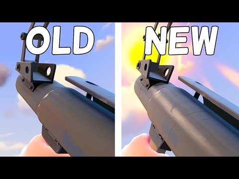 Team Fortress 2 - Original vs. Reanimated - Weapons Comparison