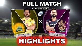 CSK VS RCB HIGHLIGHTS 2021 MATCH 35 PHASE 2 | Chennai Vs Bangalore Match 35 | IPL 2021 | #CSKvRCB