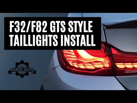 F32/F82 GTS OLED Style Taillights Install + Tips
