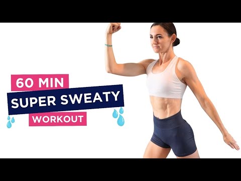 60 MIN SUPER SWEATY HIIT SPECIAL - Full Body Workout