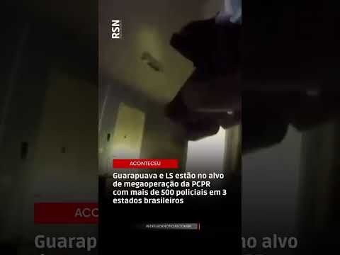 Megaoperação da PCPR