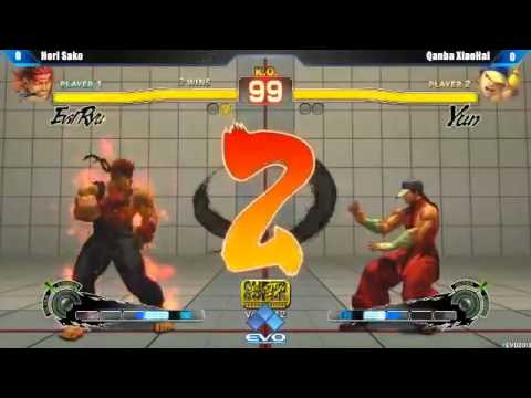 EVO 2013 - Sako (Evil Ryu) vs. Xiao Hai (Yun) - AE Pool Semi (W)