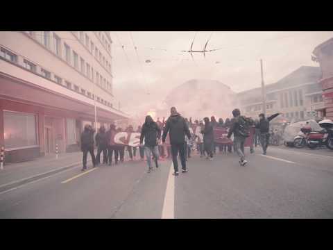 Section Grenat - FC Lausanne Sport - Servette FC 2018/2019 - 08.12.18