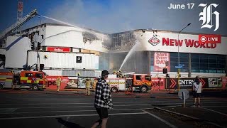 NZ Herald Live: Foodstuffs' Chris Quin updates media on New World fire
