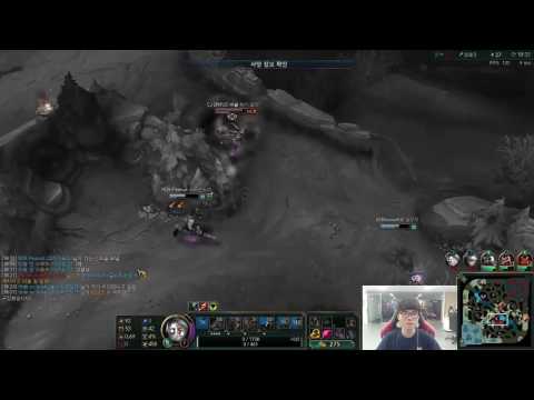 SKT T1 Faker Stream   Blitzcrank SUPPORT vs Thresh 4