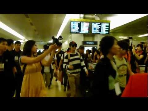 [FANCAM] SHINHWA SG THE RETURN - ARRIVAL 150612