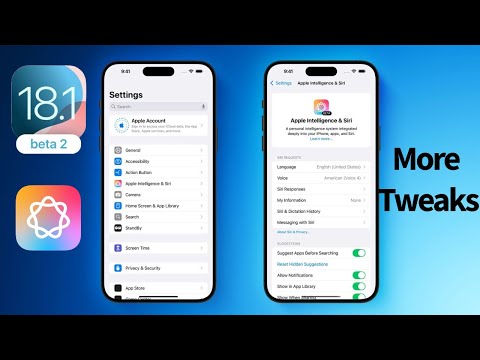 iOS 18.1 Beta 2 Is Out- What's New? Making Siri Smarter