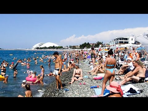 Olympic Beach Sochi Russia August 2020
