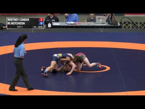 53kg Finals (1 of 2), Whitney Conder, Army WCAP vs Michaela Hutchison, Titan Mercury WC
