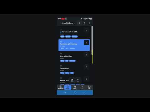 NotesXML video thumbnail
