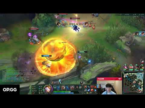 [FAKER] BLITZCRANK VS LEONA - LEAGUE OF LEGENDS SEASON 11