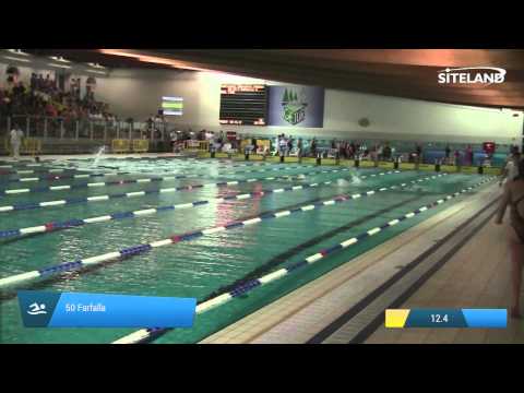 Serie 4 dei 50 Farfalla  Assoluti Femmine Master - Campionati Regionali Master 2015 VENETO e FRIULI