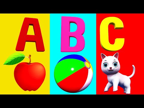 A For Apple B For Ball I Abcd Song I Abcd Rhymes I Abc Song Nursery Rhymes I Happy Bachpan