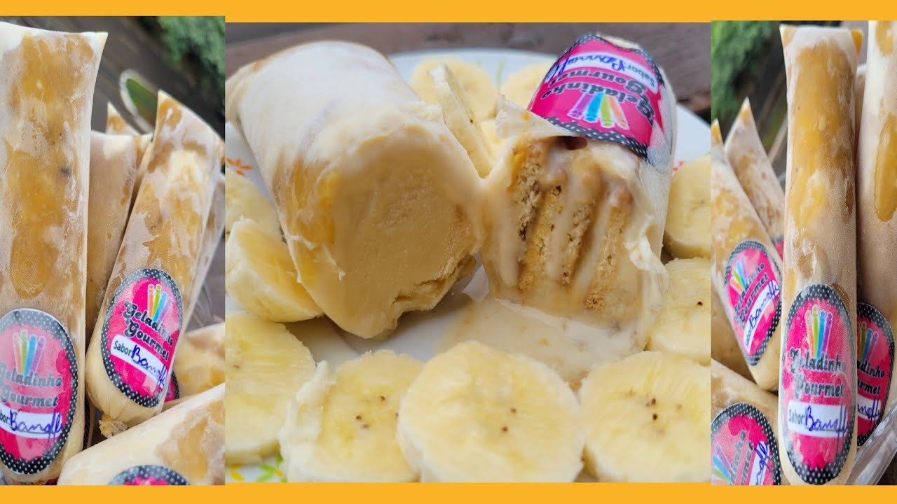 GELADINHO GOURMET DE BANOFFEE