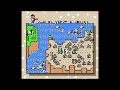 Wendy's Castle (#6) | Super Mario World 100% Cleared