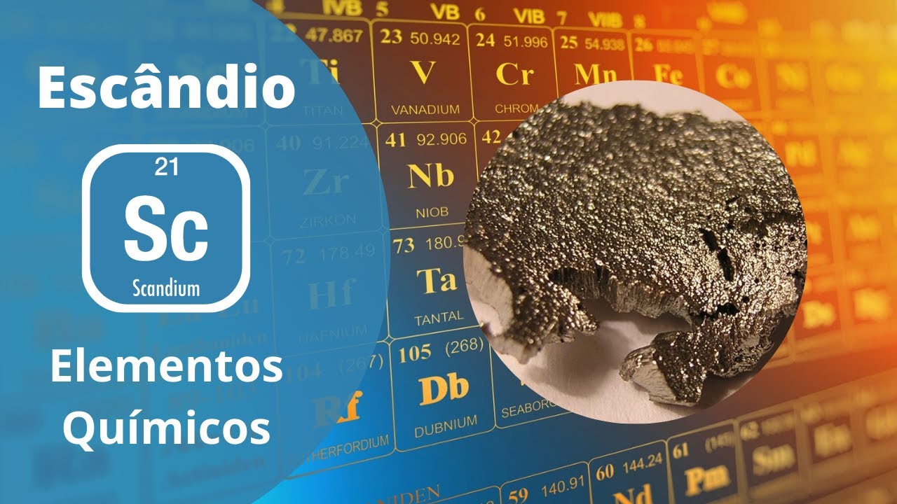 Os Elementos Químicos - Escândio