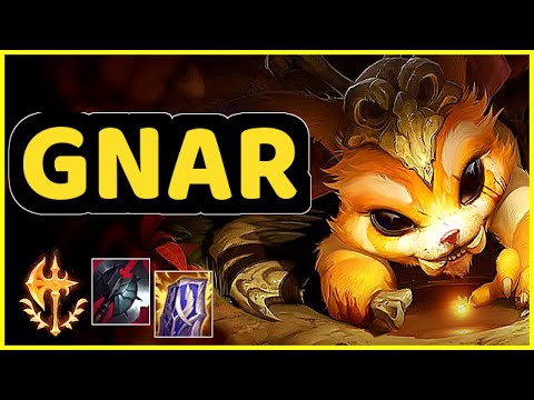 GNAR VS ORNN - 4/2/4 KDA TOP GAMEPLAY CHALLENGER I
