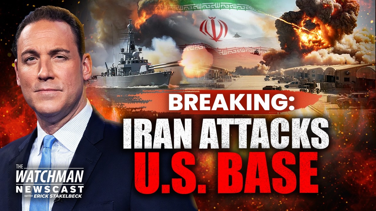 Iran Launches Missile at U.S. Base, Attacks Ship in Strait of Hormuz | Watchman Newscast