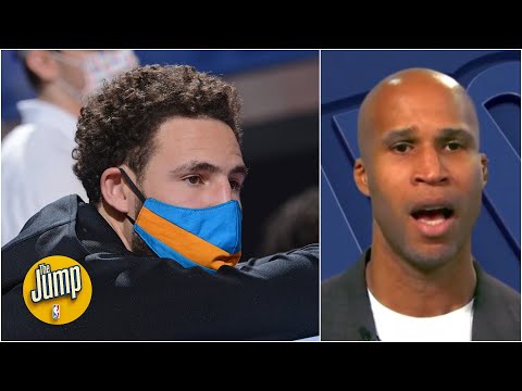 Richard Jefferson calls out fans who voted for Klay Thompson to the 2021 All-Star Game | The Jump