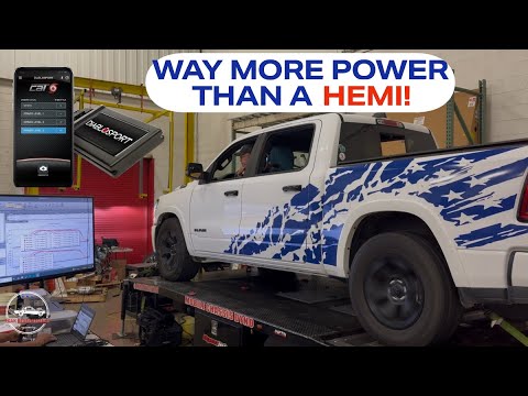 What Will It Make? 2025+ RAM 1500 SST Hurricane on the DYNO + K&N + Diablosport CAT6 Piggyback