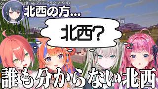 【あらなみマイクラ】方角が分からないペールオーク探検隊で旅するRei7【Rei7/Reina/にじさんじ/切り抜き/あらなみマイクラ】