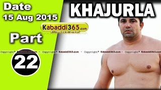 (13) Khajurla (jalandhar) Kabaddi Tournament 15 aug 2015