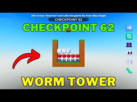 Roblox Worm Tower - Checkpoint 62 Walkthrough Guide