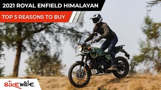 The Royal Enfield Himalayan was introduced in India in 2016 at a time when adventure-touring motorcycles were not quite the rage they are today. Now in its BS6 avatar, the Himalayan is synonymous with adventure-touring motorcycles in the country and is one of the highest-selling offerings in the segment. So here we tell you five reasons why you should consider getting the 2021 Royal Enfield Himalayan home. 2021 Royal Enfield Himalayan Review – www.youtube.com/watch?v=RCdYCPuwGoI 2021 Royal Enfield Himalayan Vs BMW G310GS – www.youtube.com/watch?v=6wYJN69Di8o Upcoming Royal Enfield Bikes in India – www.youtube.com/watch?v=C2t-CA0zuCI 2021 Royal Enfield Himalayan BS6 Price in India - https://www.bikewale.com/royalenfield...
