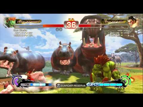 SSFIV AE: Ranked Match Cast Blanka vs seise enbu