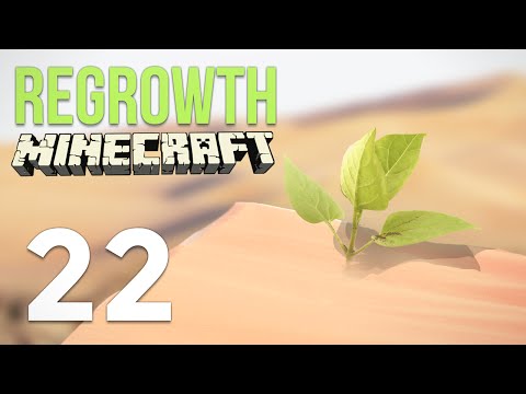 Minecraft Regrowth Modpack Ep 22: I'm Smelting... smelting...