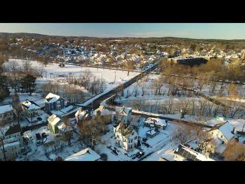 Mystic River, Medford, MA, January 2022