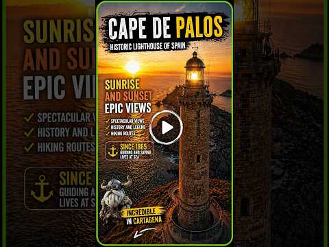 Spain's Most Stunning Lighthouse? Cabo de Palos 🇪🇸