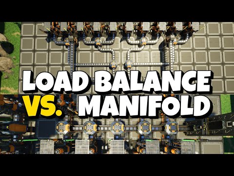 Load Balancing vs Manifolds – Which Is Best in Satisfactory?