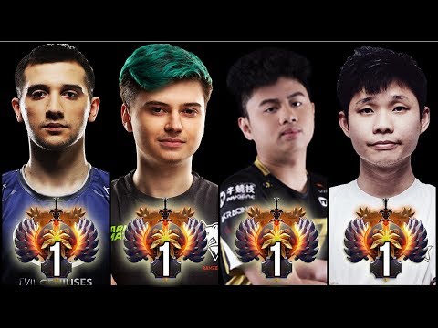 THE BEST PLAYERS IN THE WORLD - TOP 1 OF EVERY REGION (Arteezy, RAMZES, Armel, ChYuaN) Dota 2