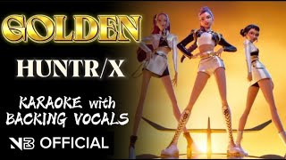 Download lagu HUNTR/X - Golden KARAOKE with BACKING VOCALS mp3
