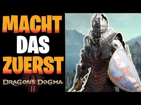 MACHT DAS ZUERST - BESTE Einstellungen & Tipps zum Start | Dragons Dogma 2 Deutsch