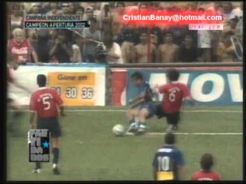 Independiente 1 Boca 1 Apertura 2002 (Resumen Completo)
