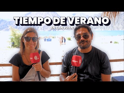 TIEMPO DE VERANO EN SAN JUAN - DIQUE ULLUM Y PUNTA NEGRA 🏔️